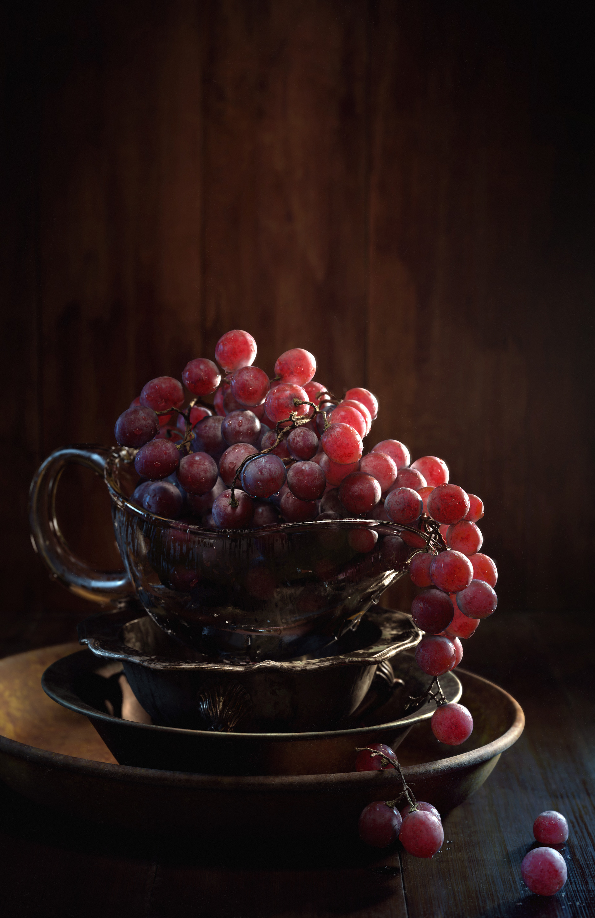 ArtStation - Moody Grapes Still Life, Rusty Currier