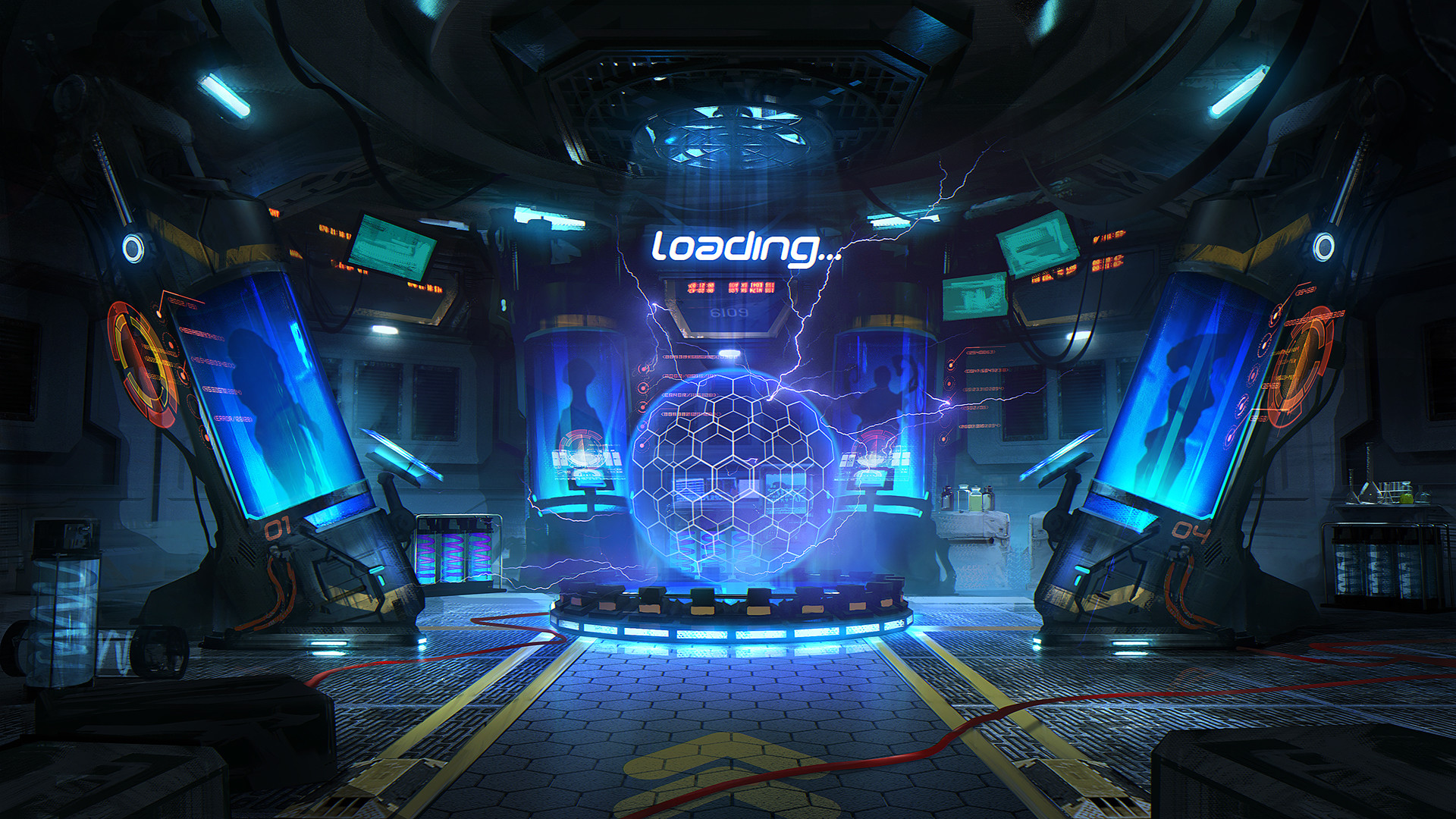 Sergey Zabelin Laboratory. Concept art.