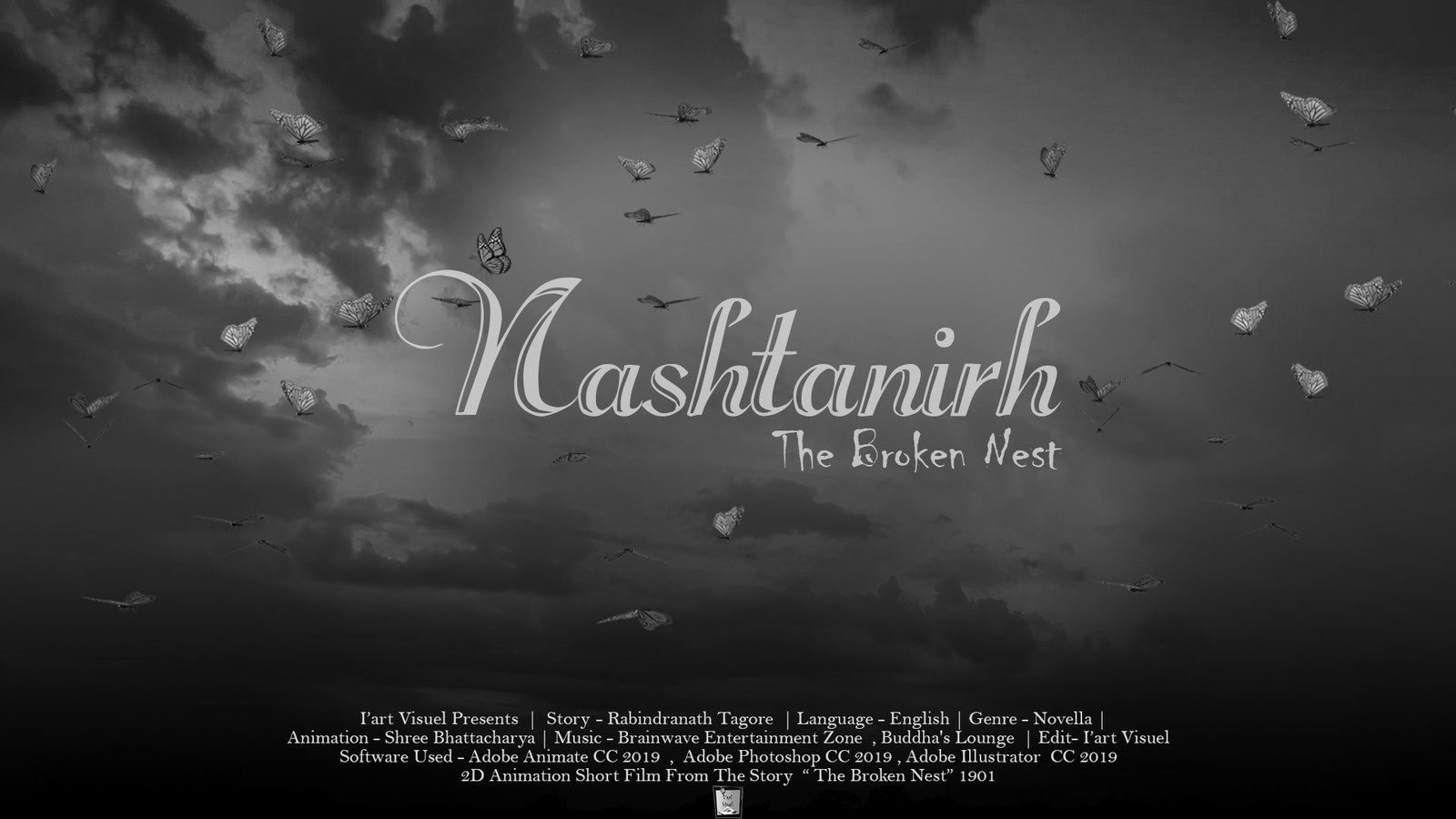 Shree Bhattacharya - Nashtanirh - The Broken Nest- Cover For 2D Animation  Short Film - I'art Visuel