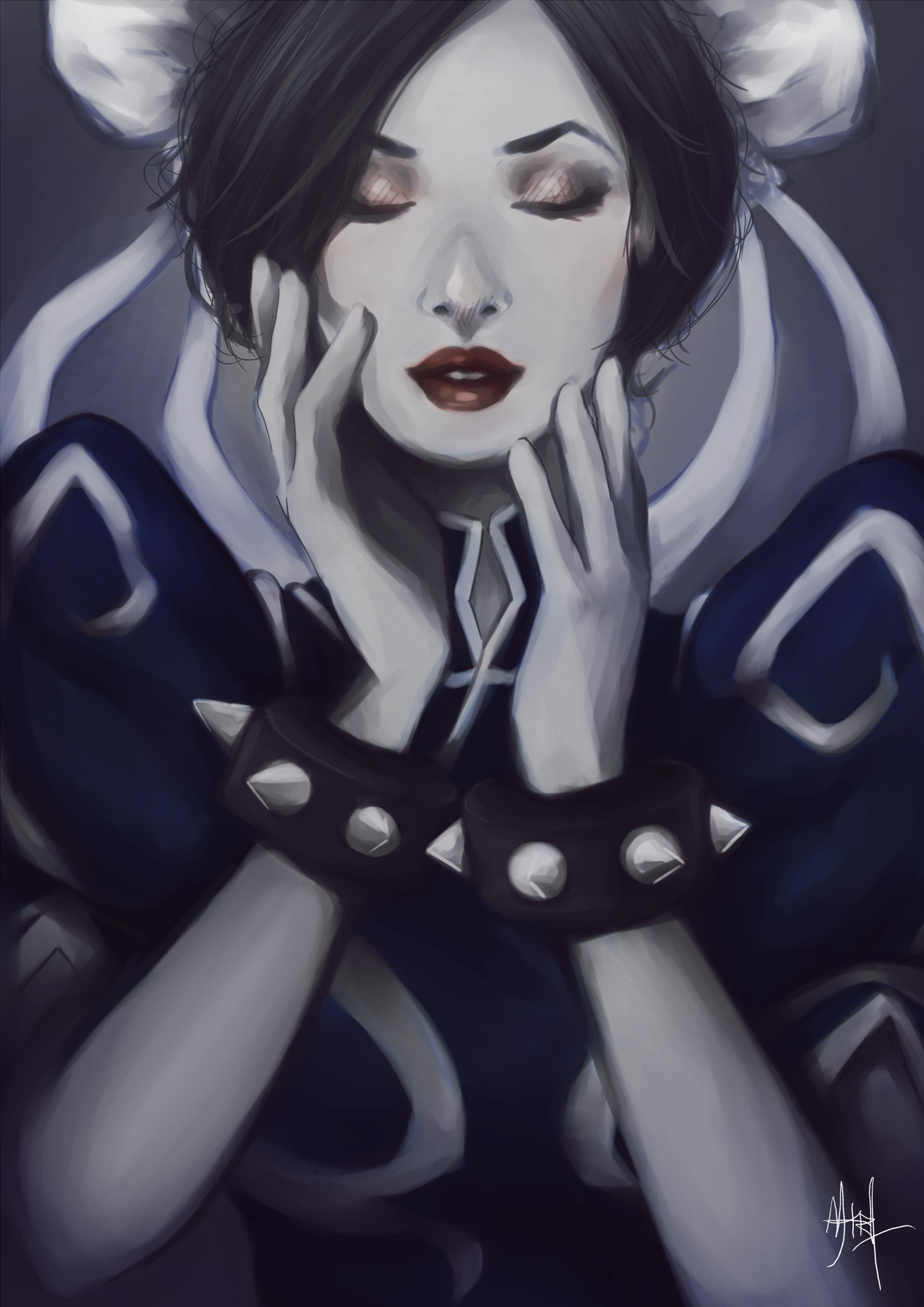 ArtStation - Chun Li Colour