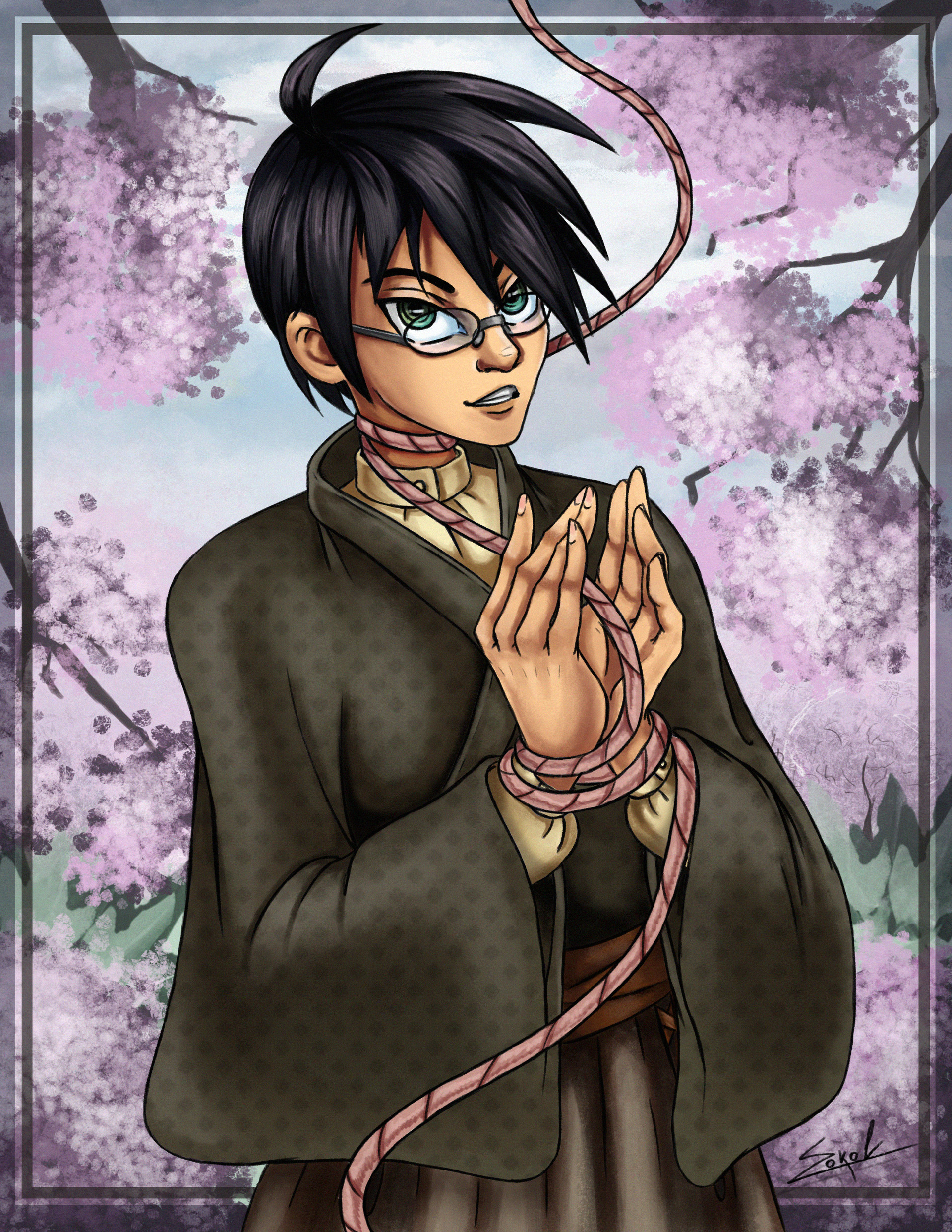 Wallpaper Artstation Nozomu Itoshiki Sayonara Zetsubou Sensei Ann Sokol For Android Free
