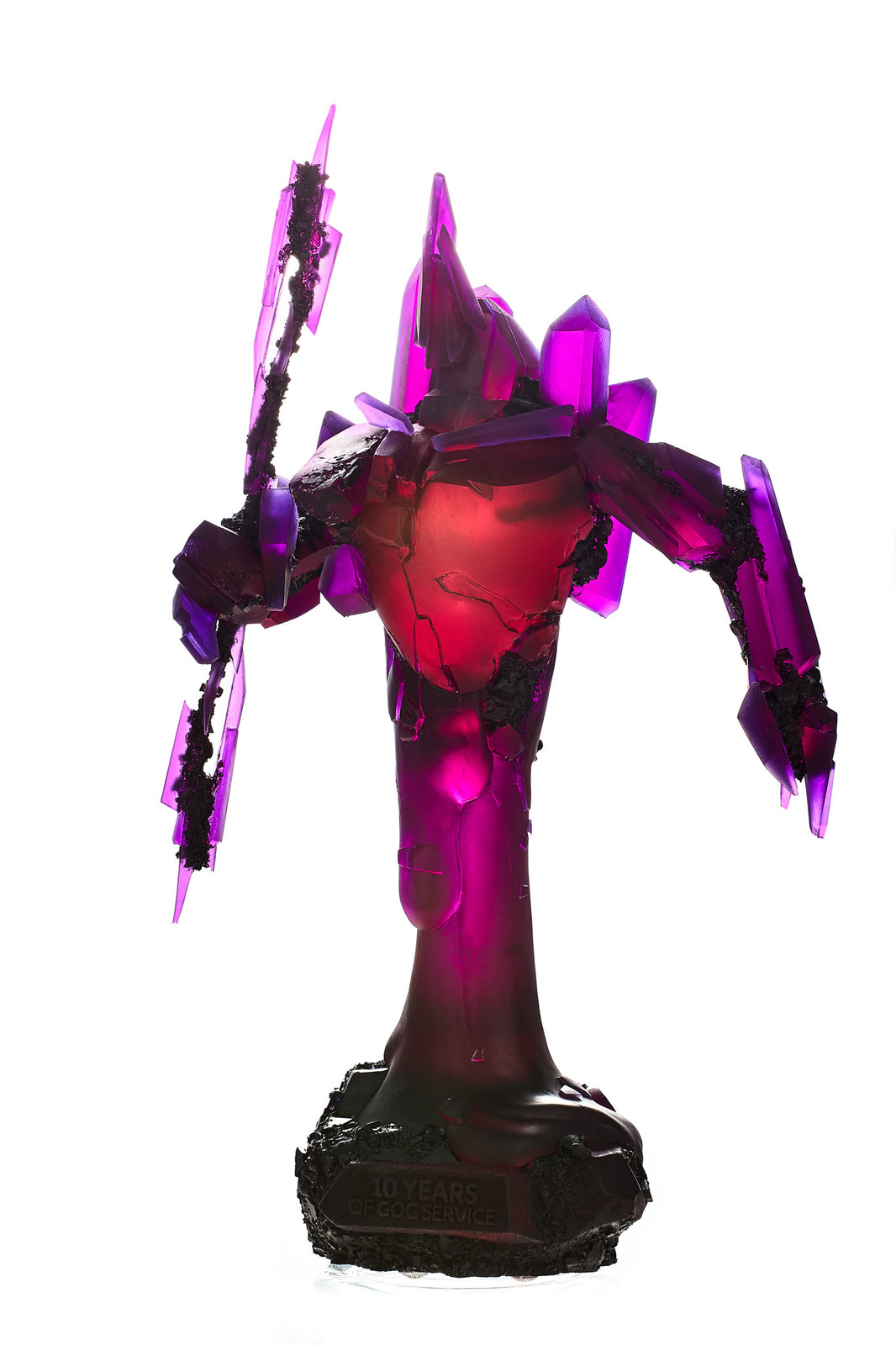 Golem transparent resin