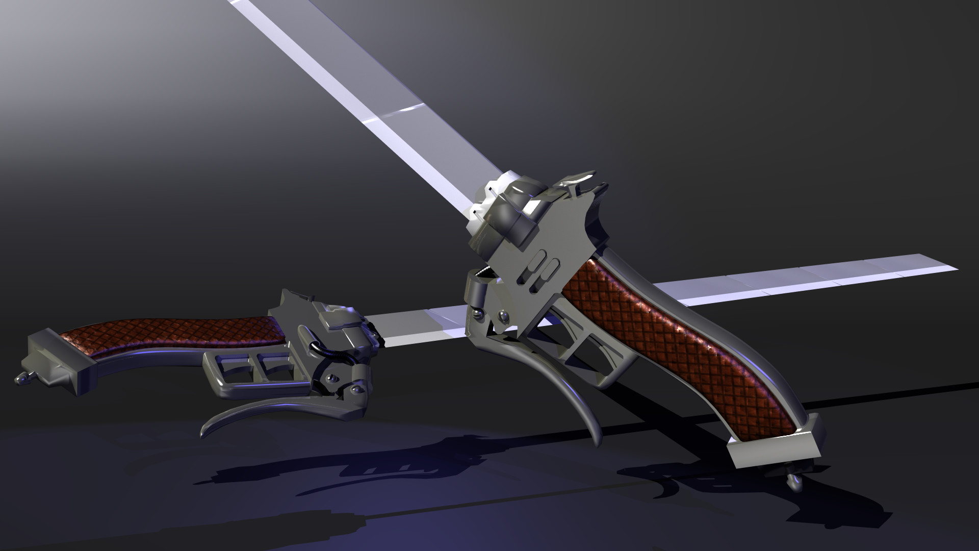 ArtStation Attack on Titan Paring Blades