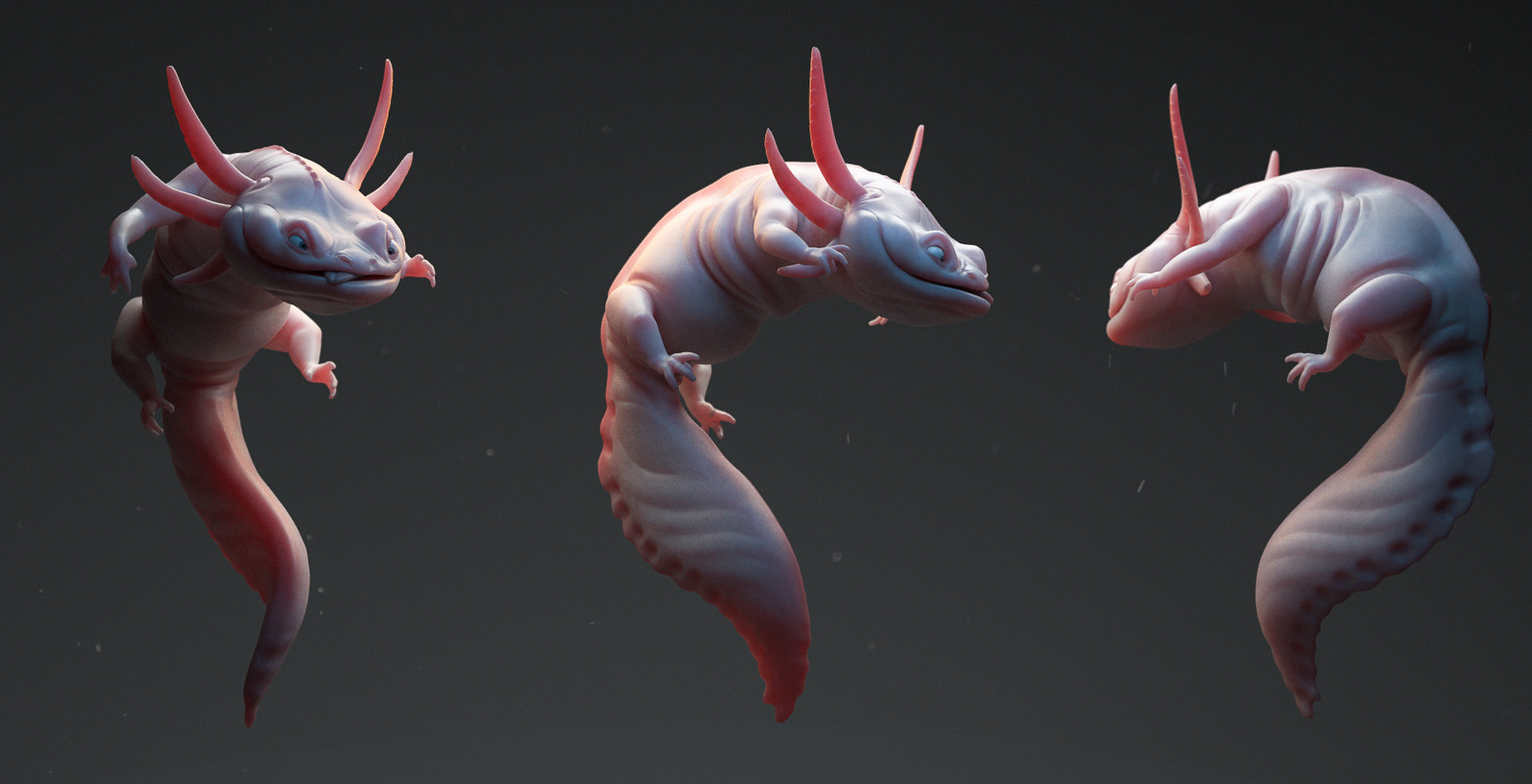 Mud Puppies Axolotl of fun ! 