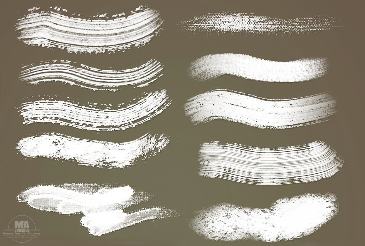 Just a glimpse of the 416 stunning Photoshop Brushes