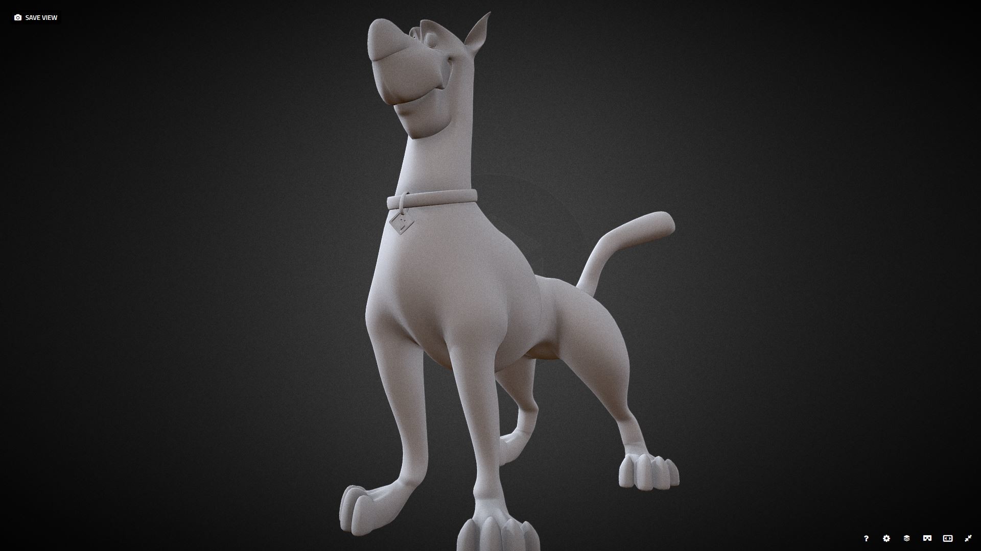 Artstation Scoobydoo 3d Model Damien Meulemans
