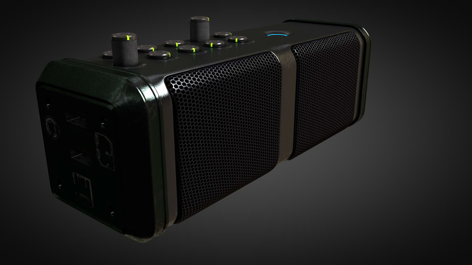 Small MP3-Player BoomBox