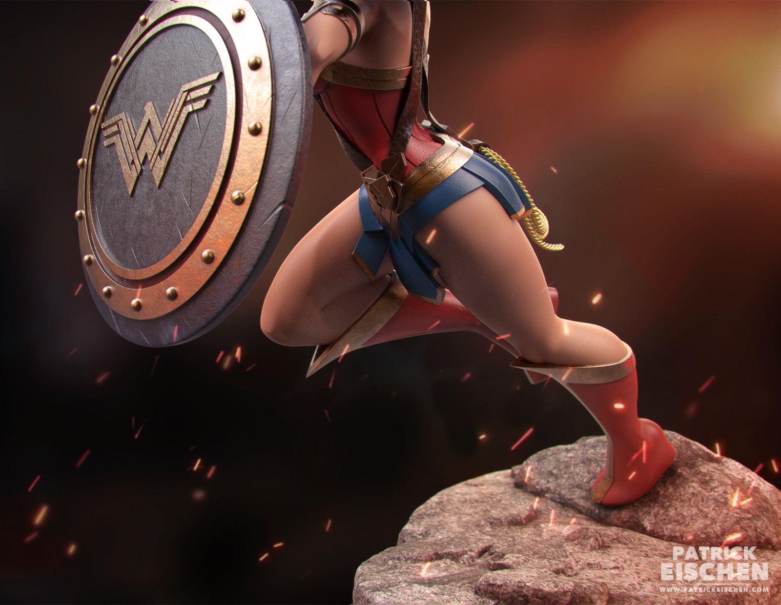 ArtStation - Wonder Woman - DC Animated Pitch