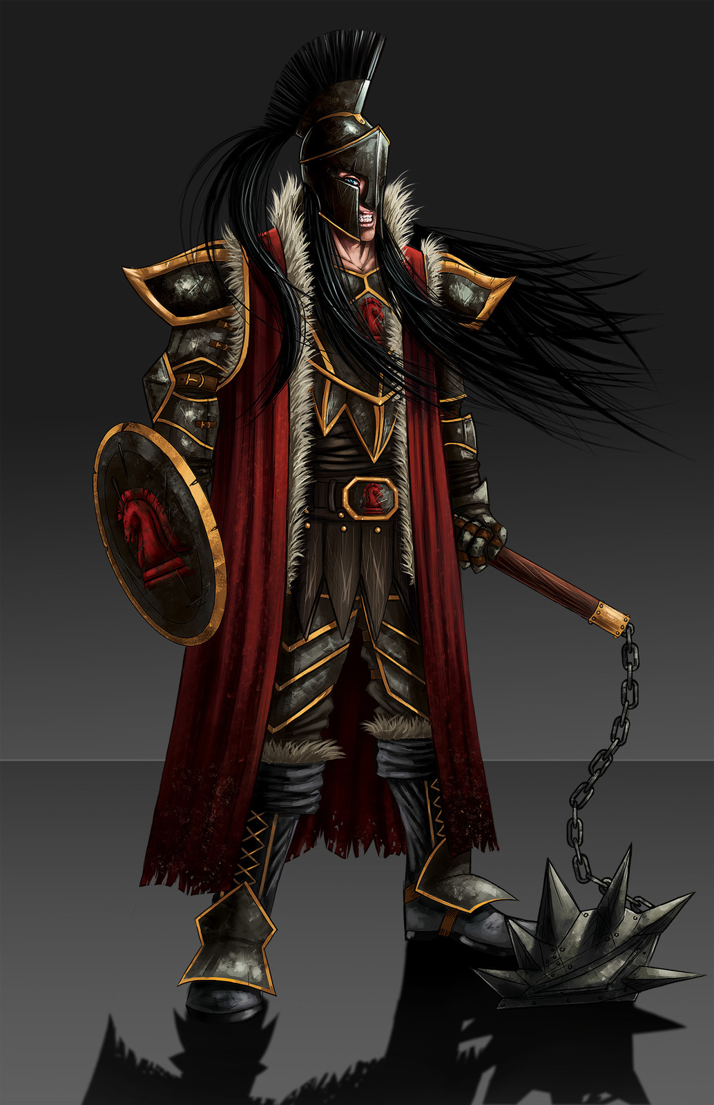 Fighter/Cleric DND Character Design 