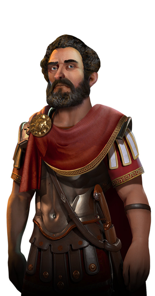 Tomasz Bełzowski Civilization VI Mod Art Alternative Roman Leaders