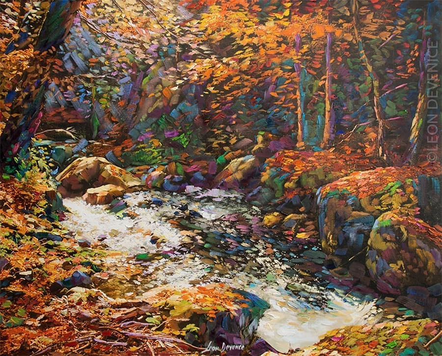 Leon devenice художник картины