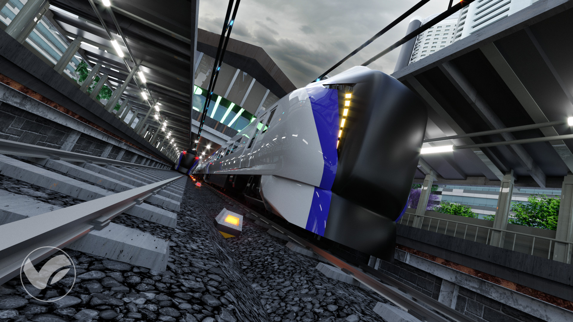 Vimardi Ramadhan Roberto Jr 53 New Azusa Limited Express Train