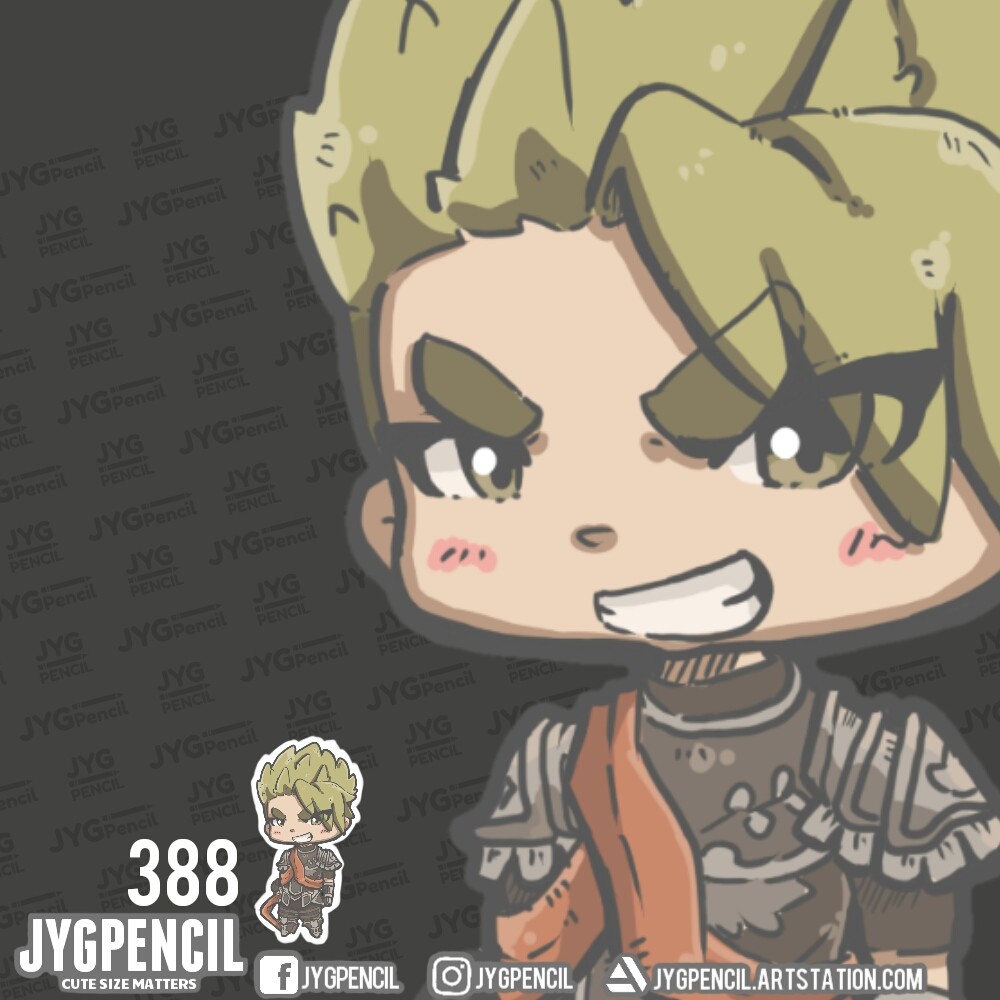 Jyg Pencil 388 Achilles Rider Of Red