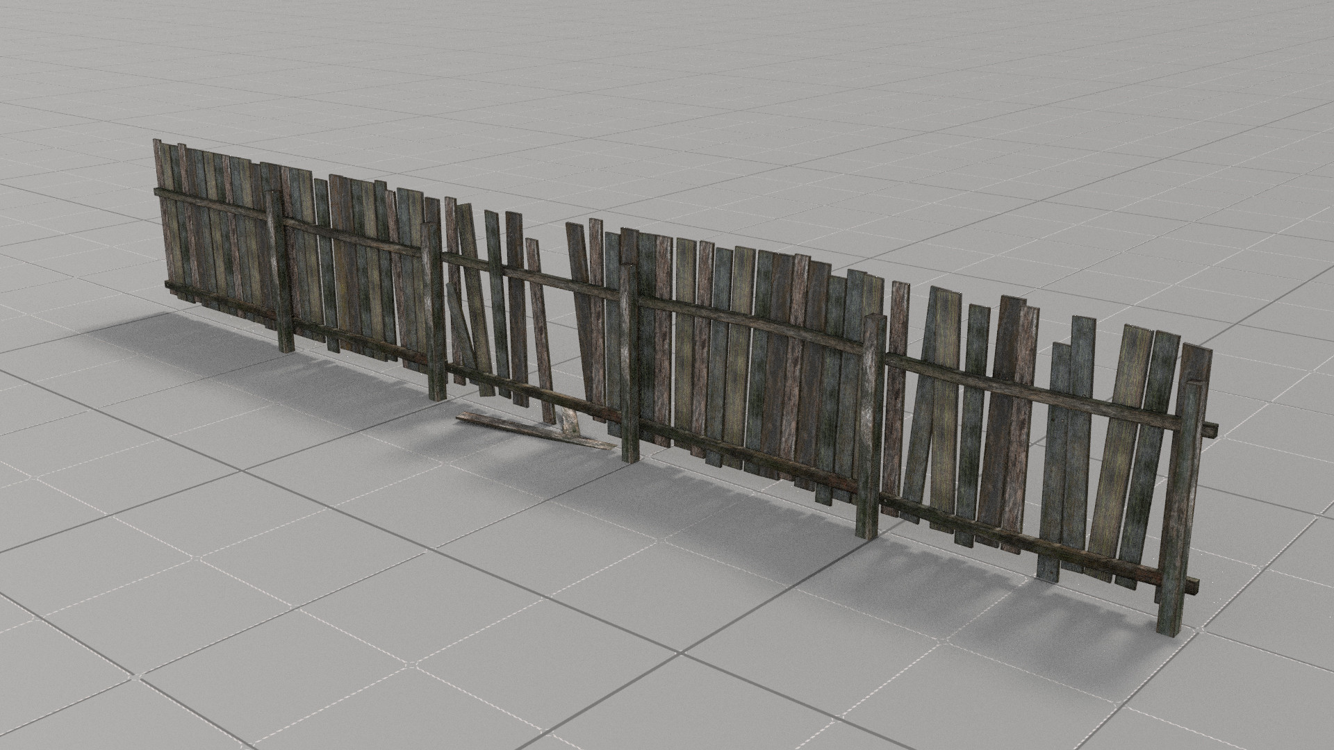 Из чего сделать забор на макете