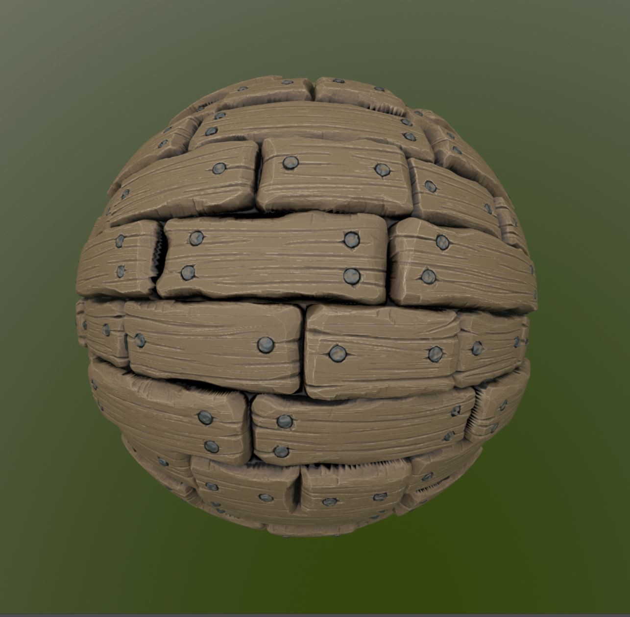 ArtStation - Wooden floor stylized