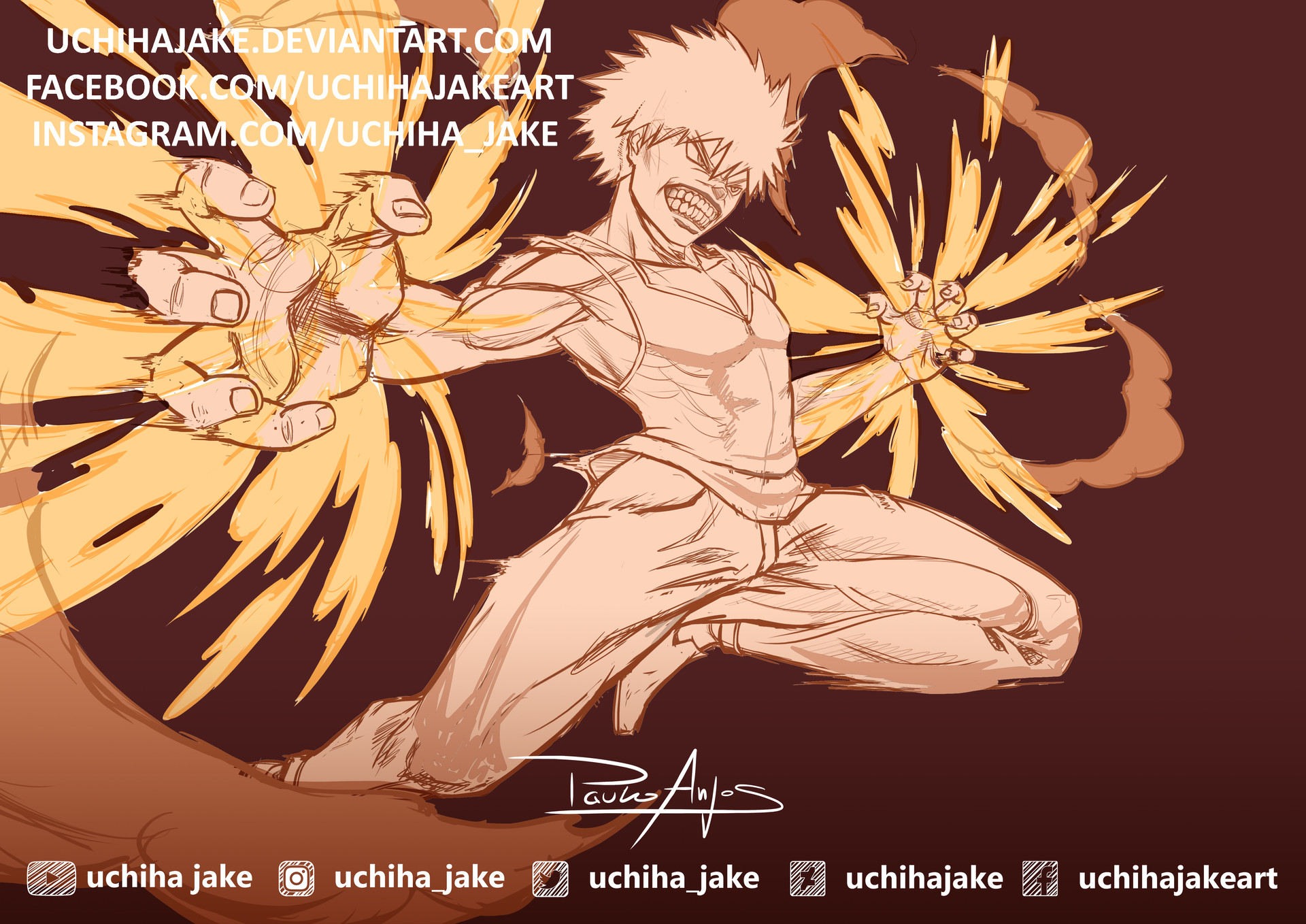Artstation Deku Vs Bakugou Bakugou Paulo Anjos