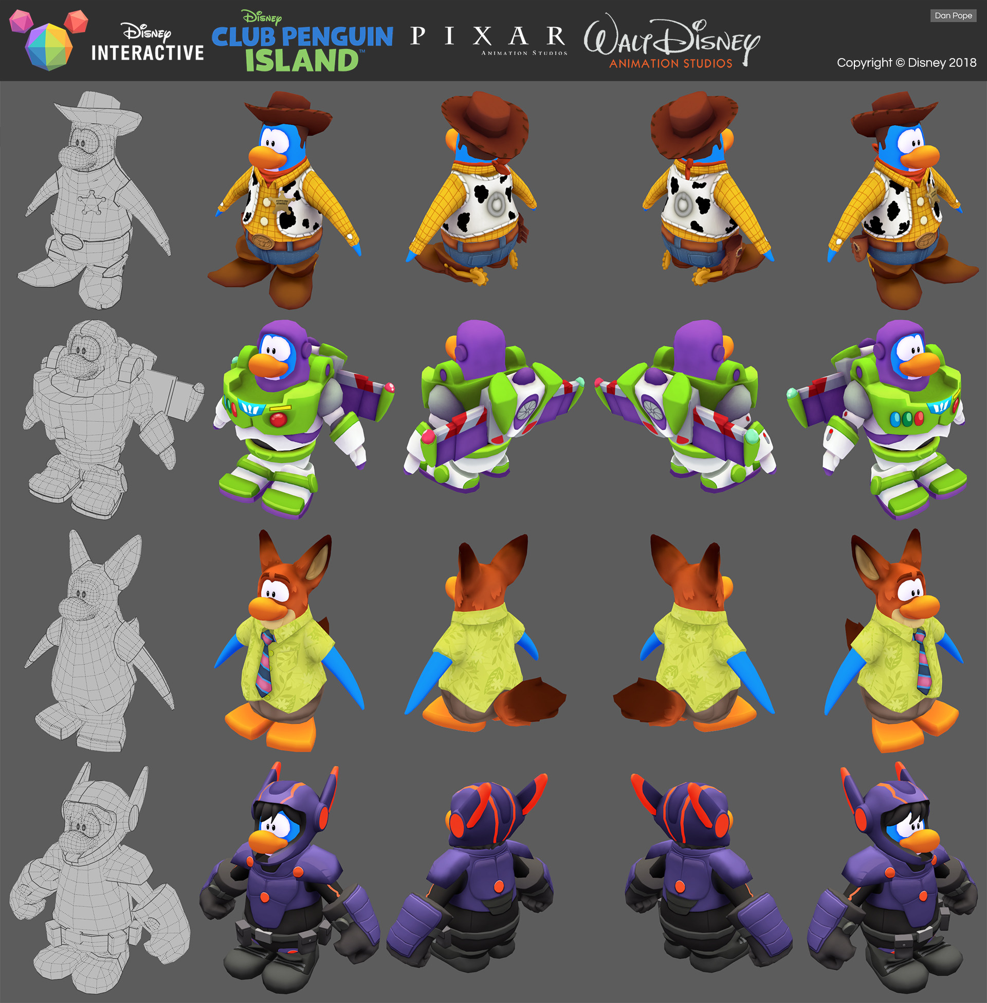 Artstation Disney Club Penguin Island Daniel Pope