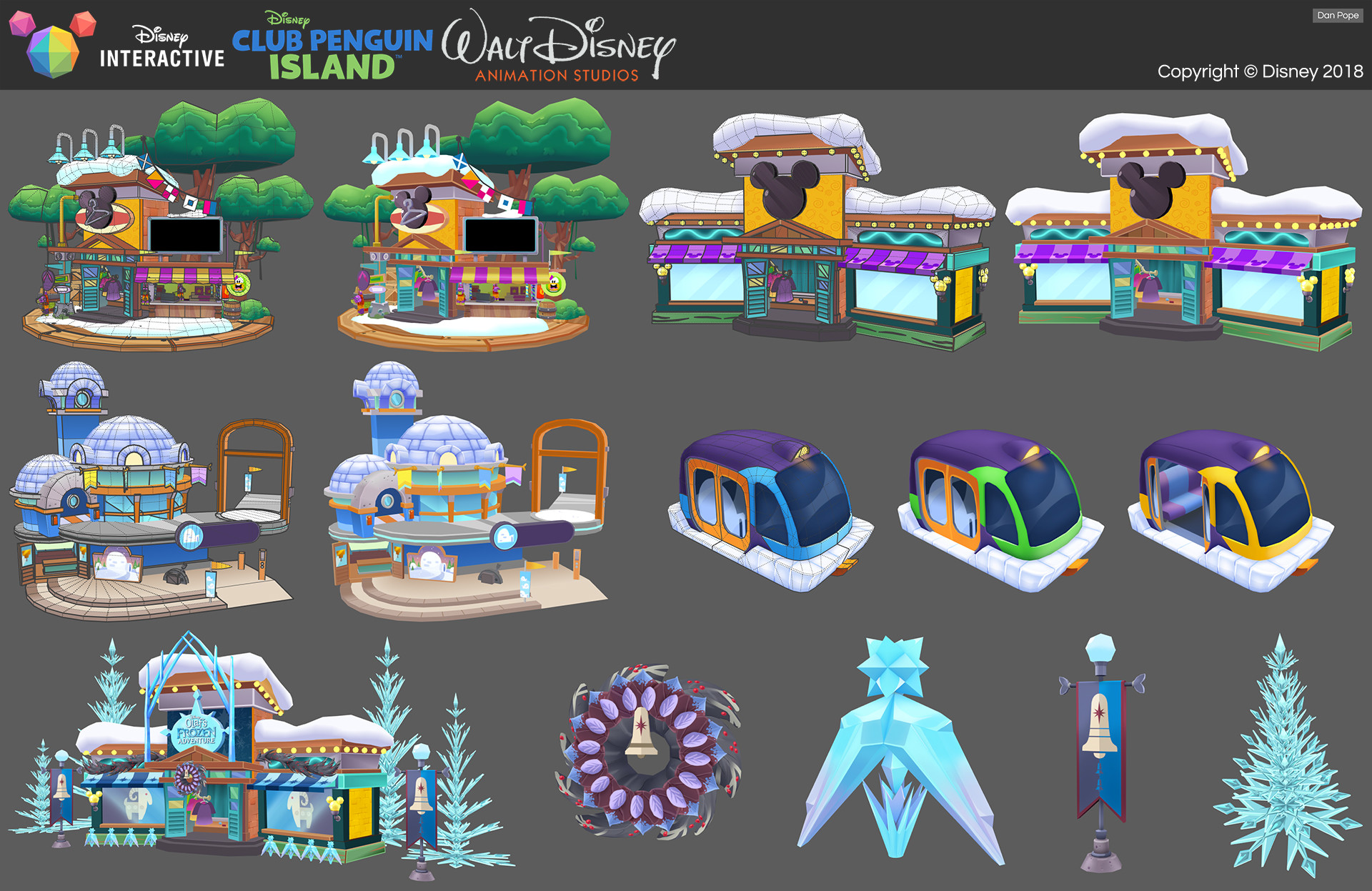 LEGO IDEAS - Club Penguin Island Map