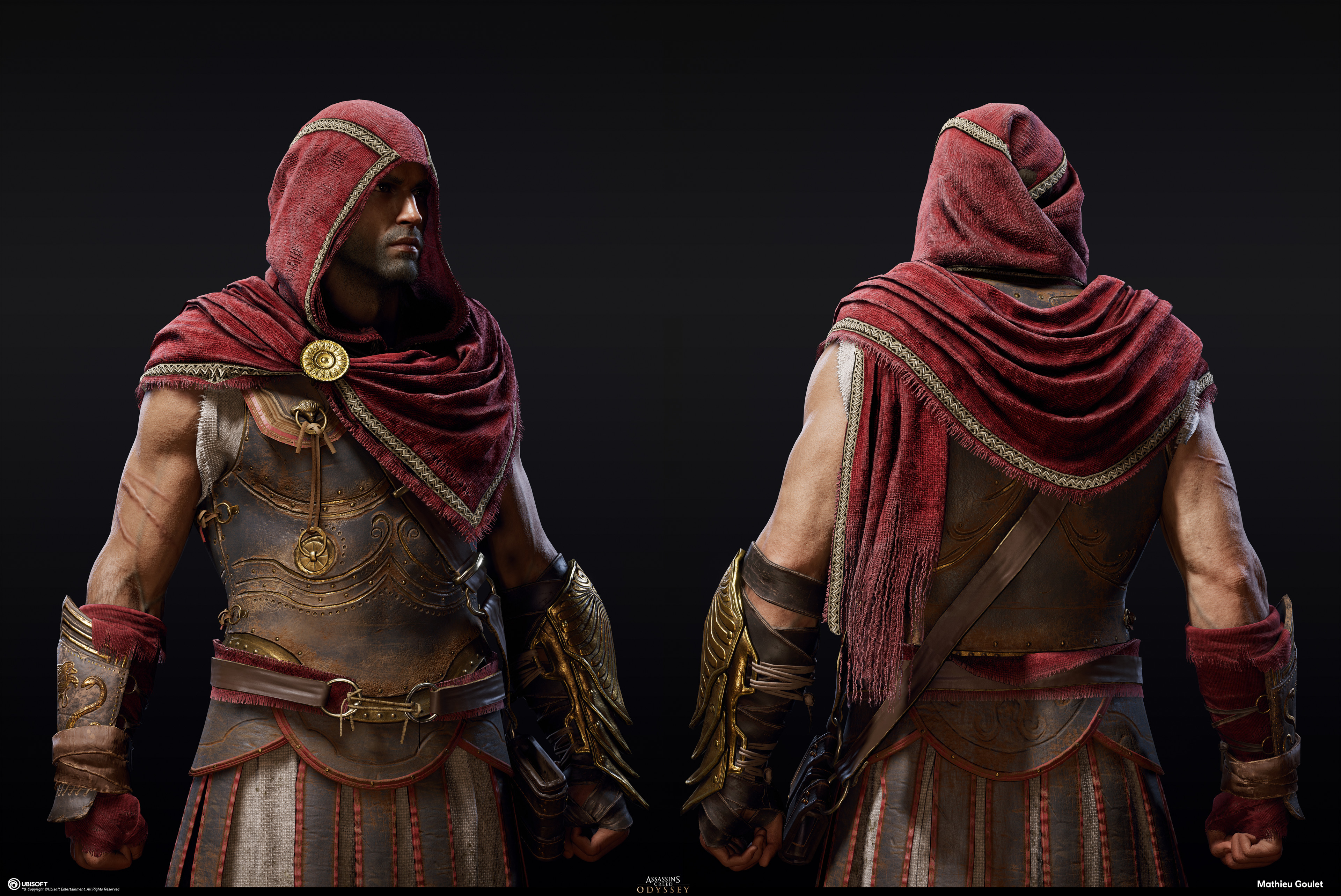 ArtStation - Assassin's Creed Odyssey : Iconic Outfit