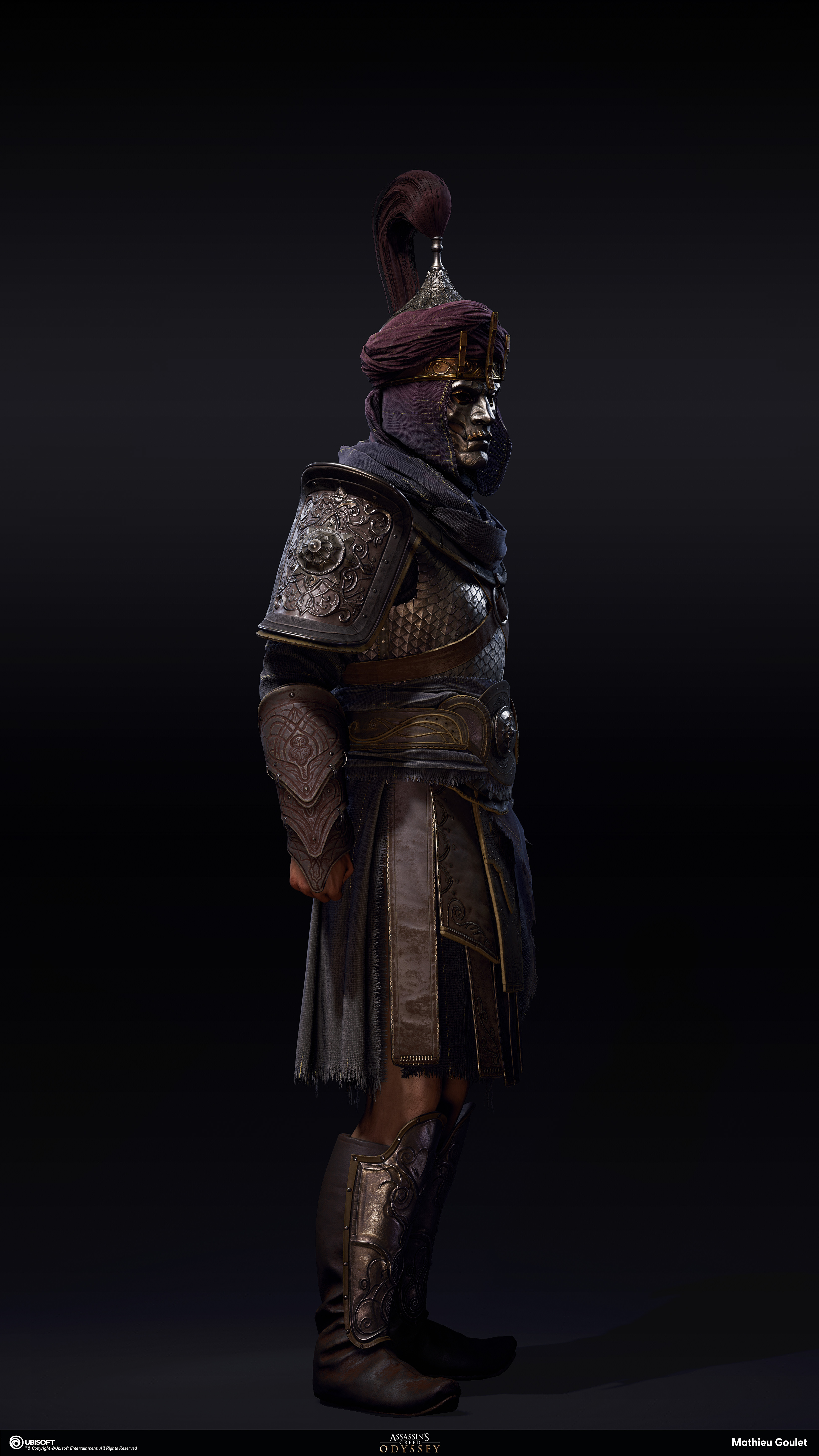 ArtStation - Assassin's Creed Odyssey : Iconic Outfit, Mathieu