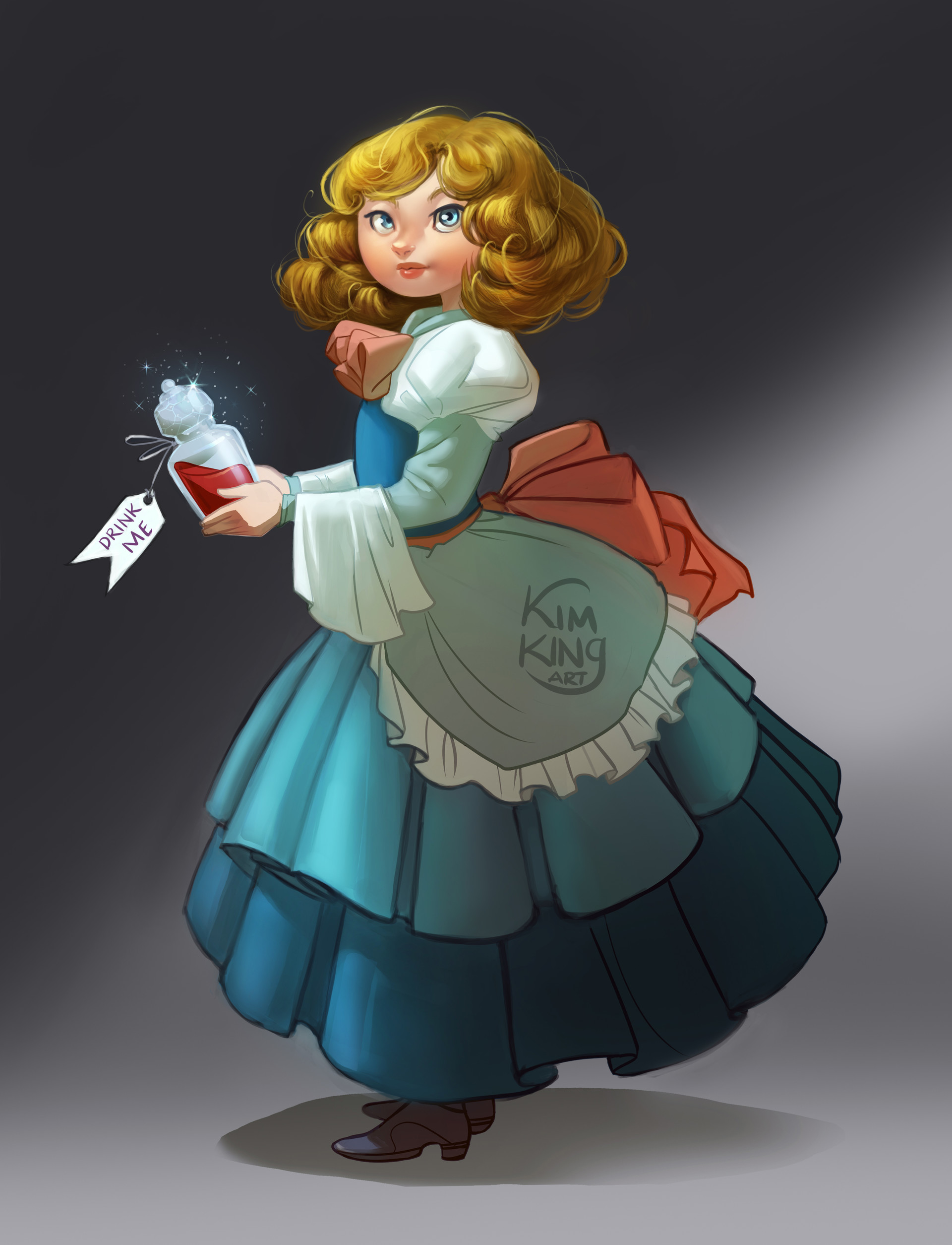 Artstation Character Design Challenge Alice In Wonderland 