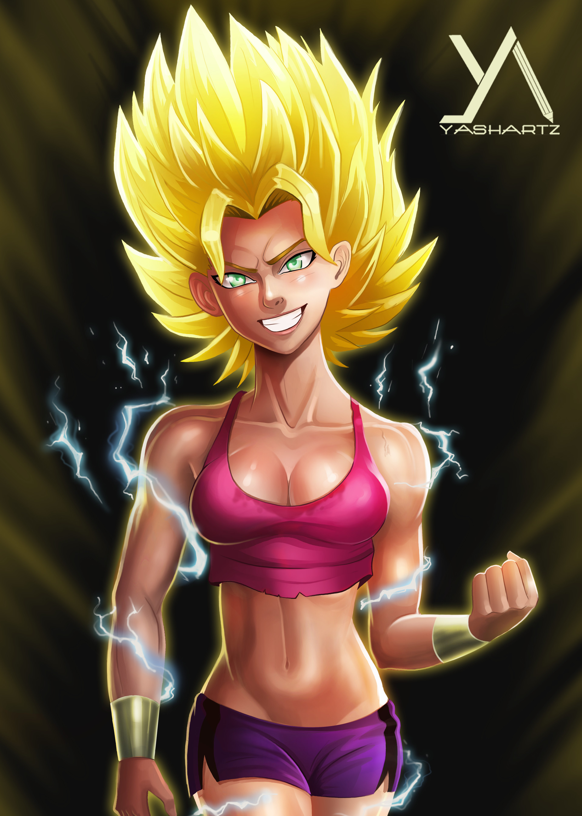 Yash Shetye Caulifla Dragon Ball Super