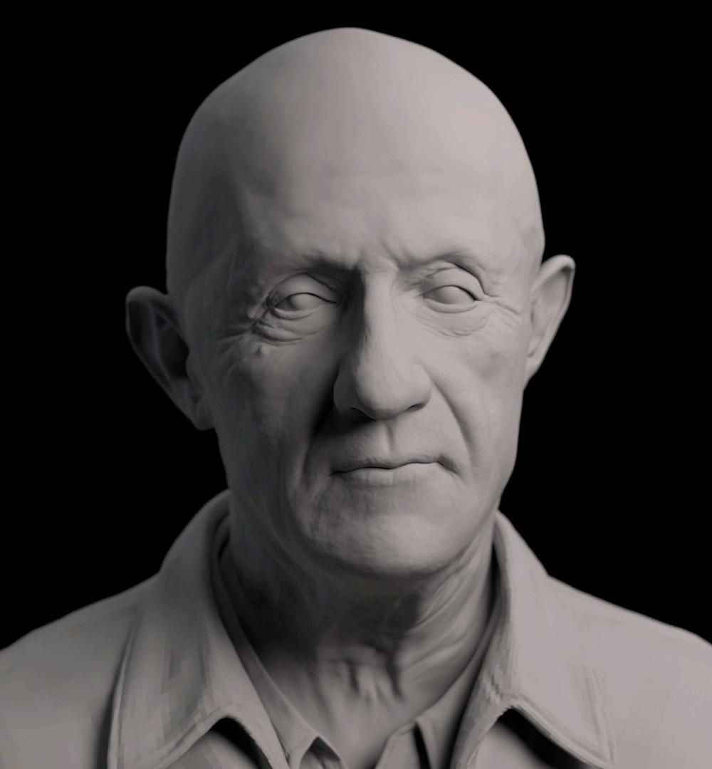 Realistic 3D Model Mike by Kubisi