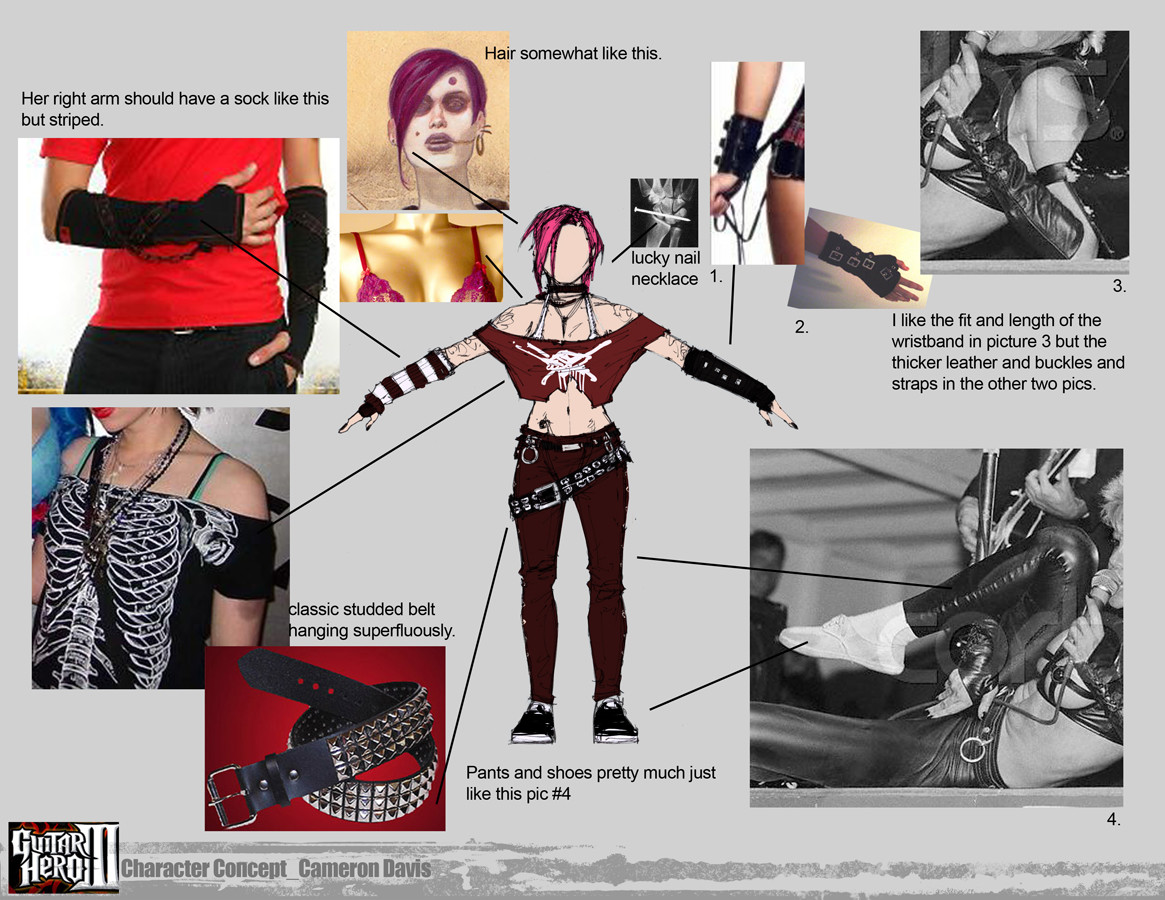 call-out sheet for modeling