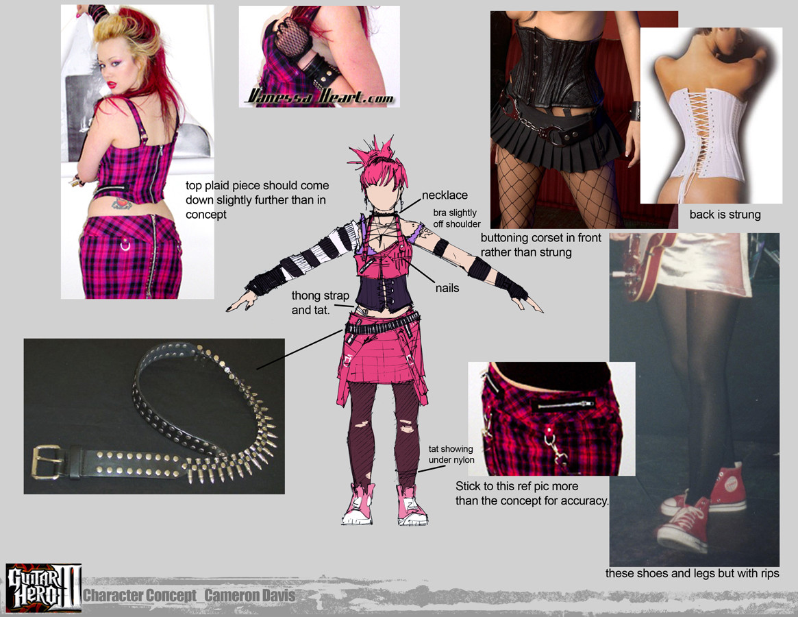 call-out sheet for modeling