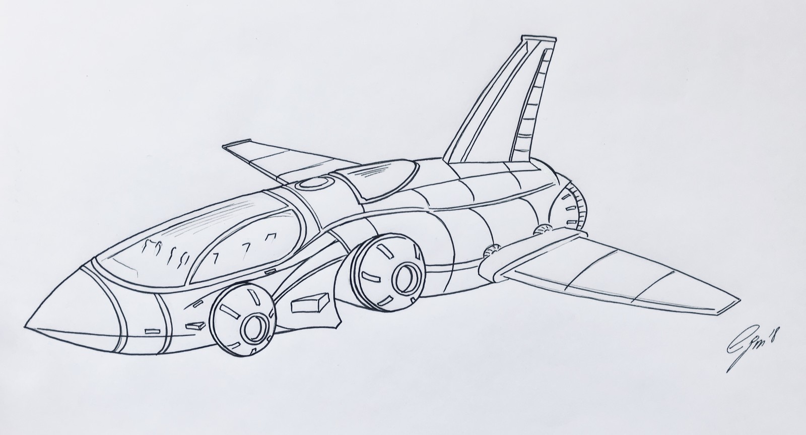 Colin Merrick Marvel's Quinjet
