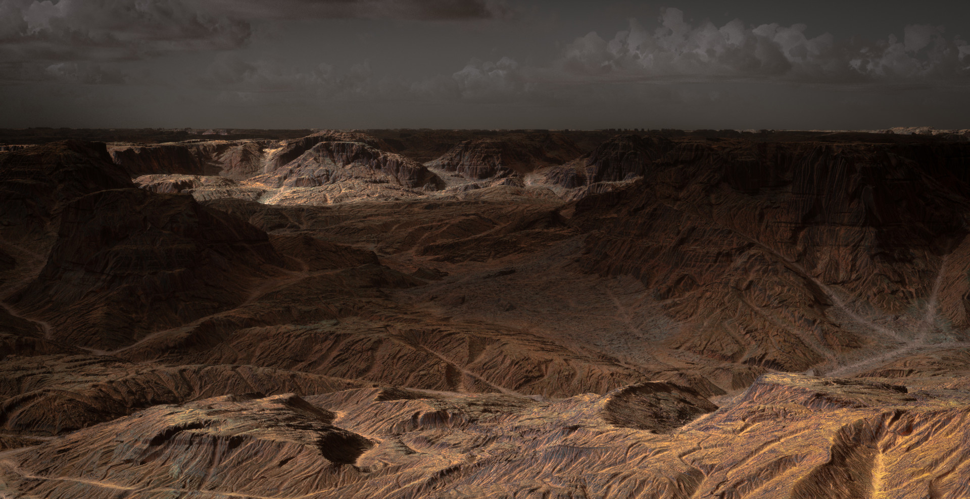 Artstation Prehistoric Landscape Marton Antal