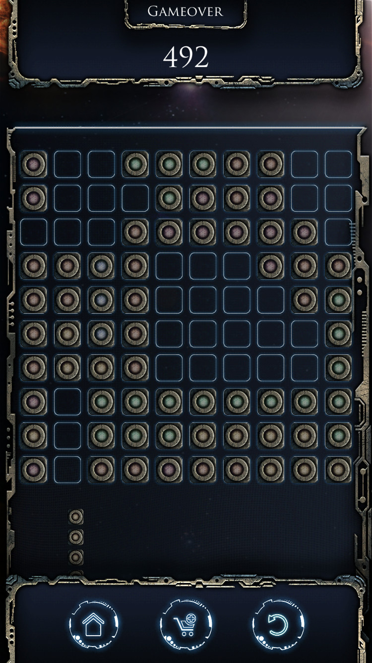 Ozguncan Gumrah Brick Blocks 2 Game Over Ui