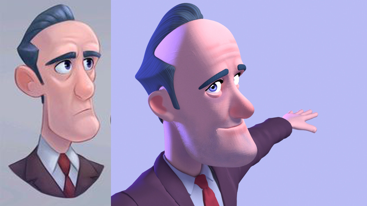 3d hayalet zbrush toon modelleme