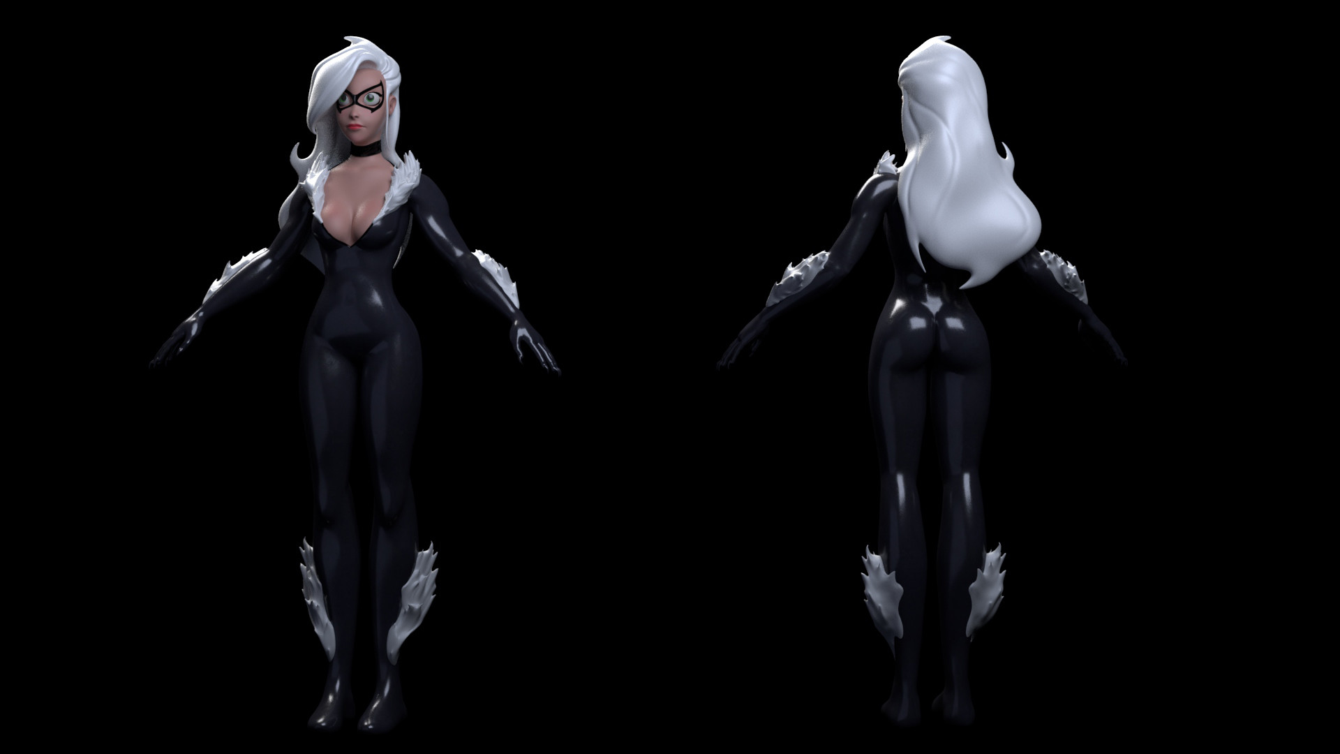 Artstation Black Cat Alex Leblanc
