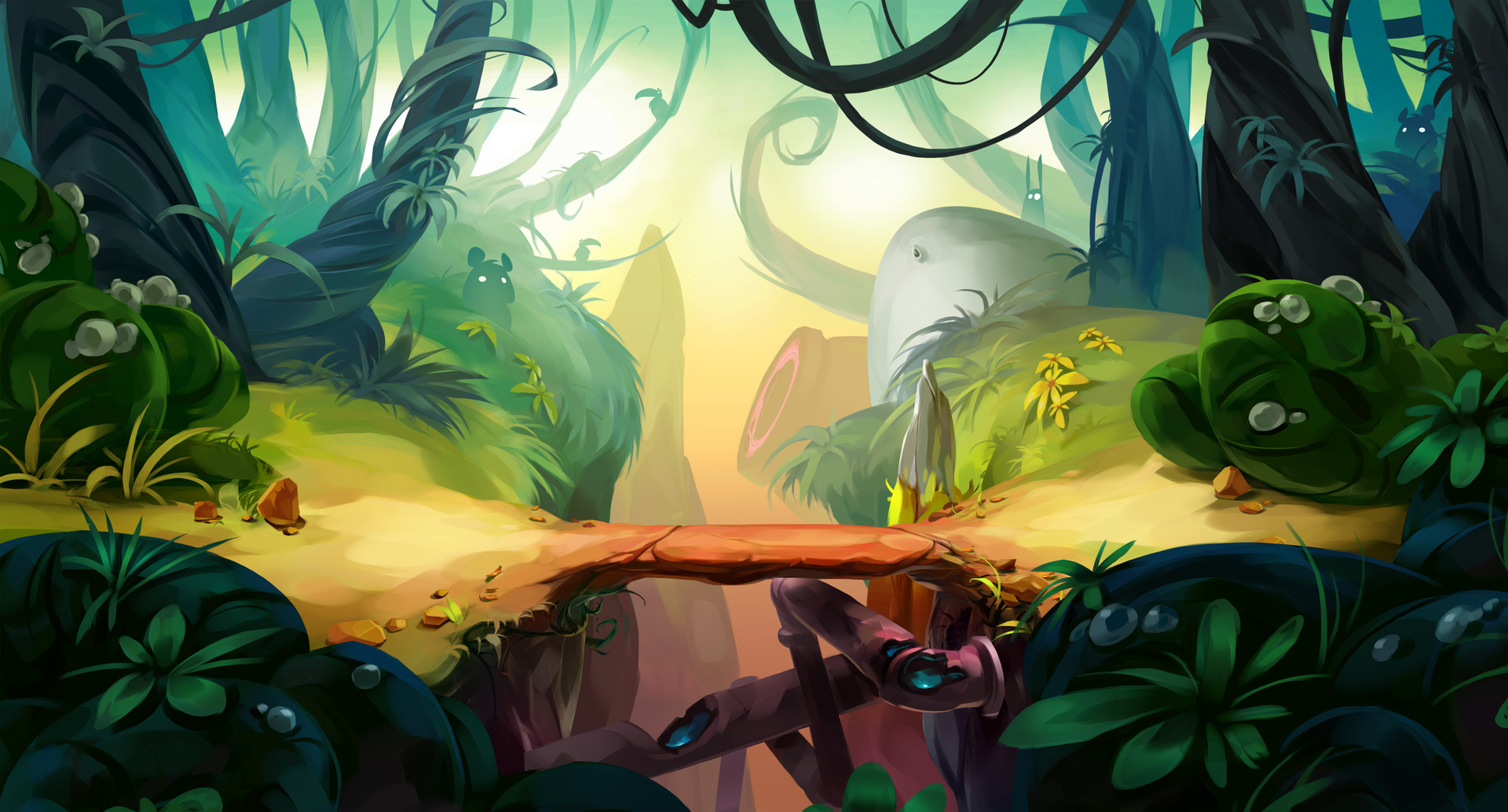 Artstation Badland Brawl Jungle Land Vaidas Bagonas
