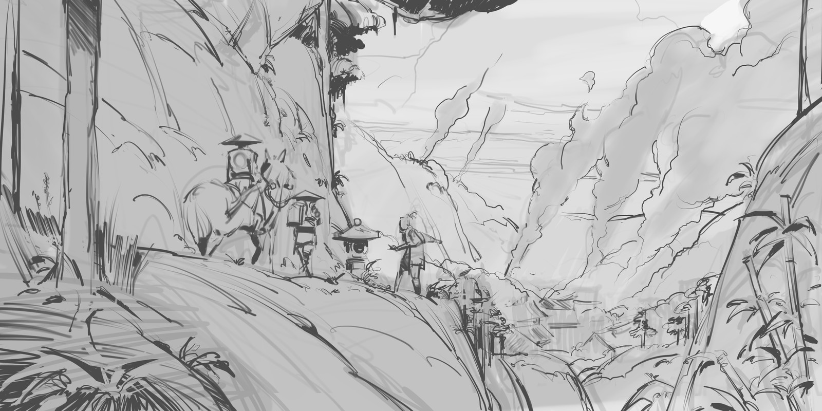 Sketch (which changed during the process)