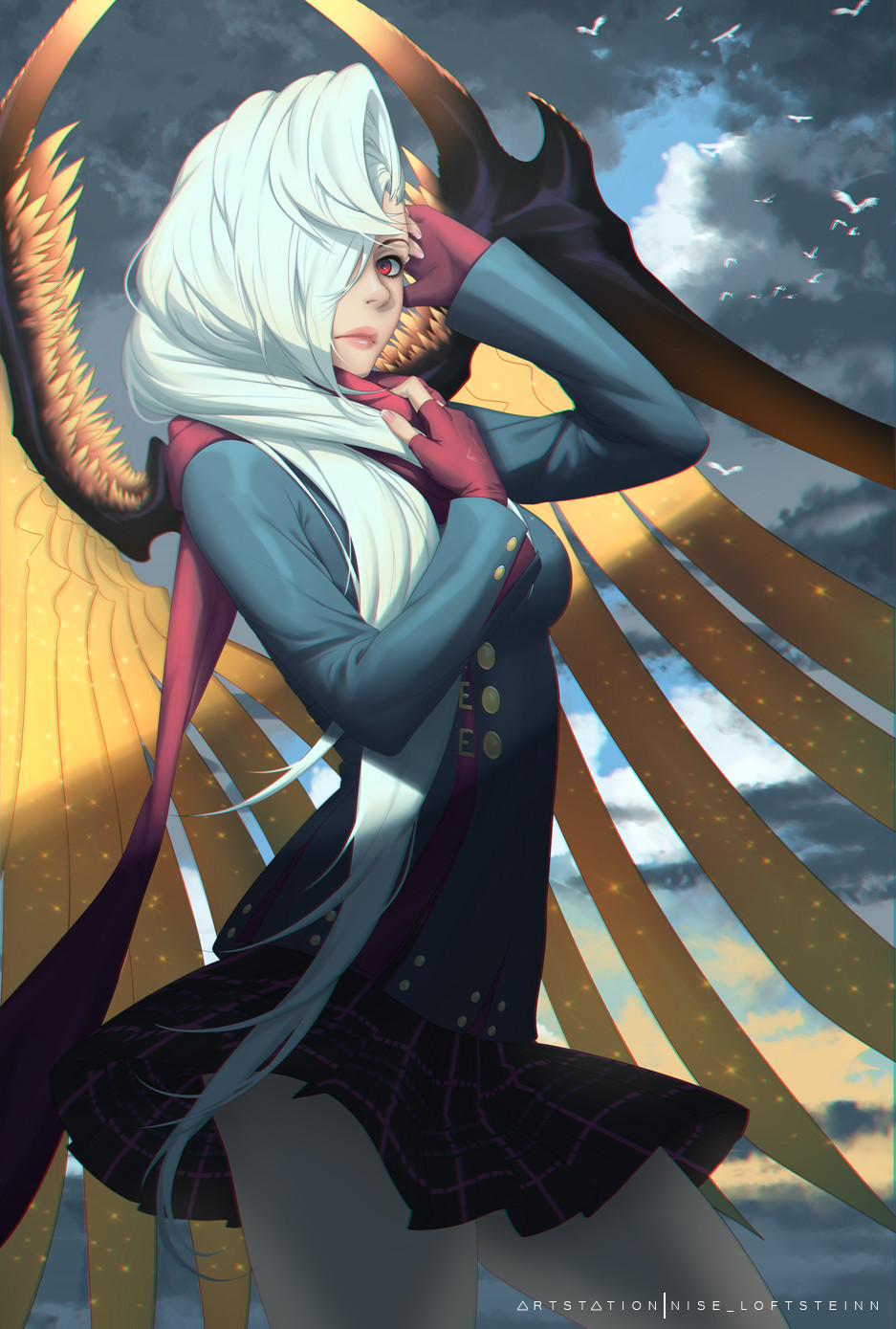 Artstation Commission Kakasenpai Blade And Soul Nise Loftsteinn