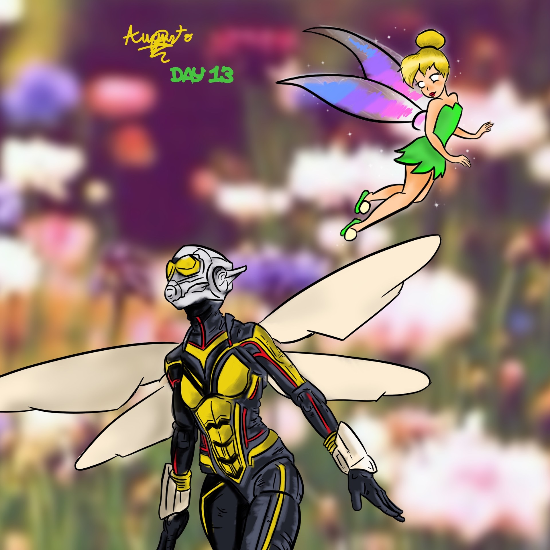 ArtStation Wasp and Tinkerbell