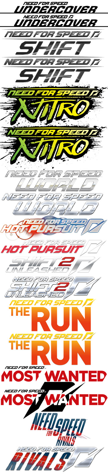 Need for Speed third generation comparison.
