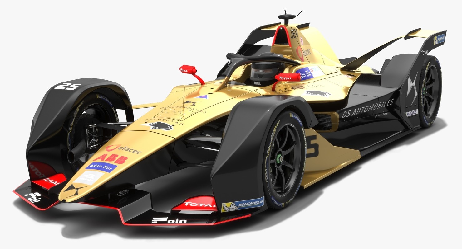 Artstation Ds Techeetah Formula E Season 2018 2019 3d Model Oleksii Sergiyovych