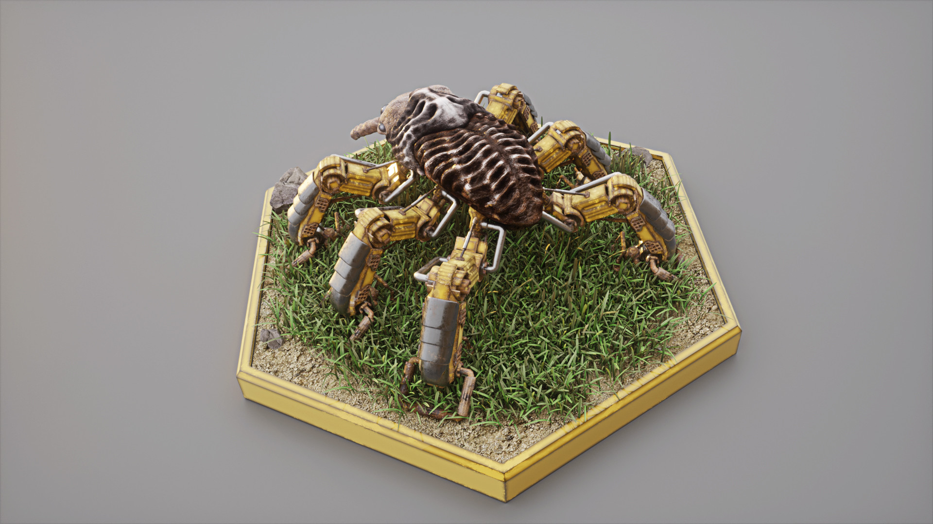 Artstation Mecha Roach Pablo Gil