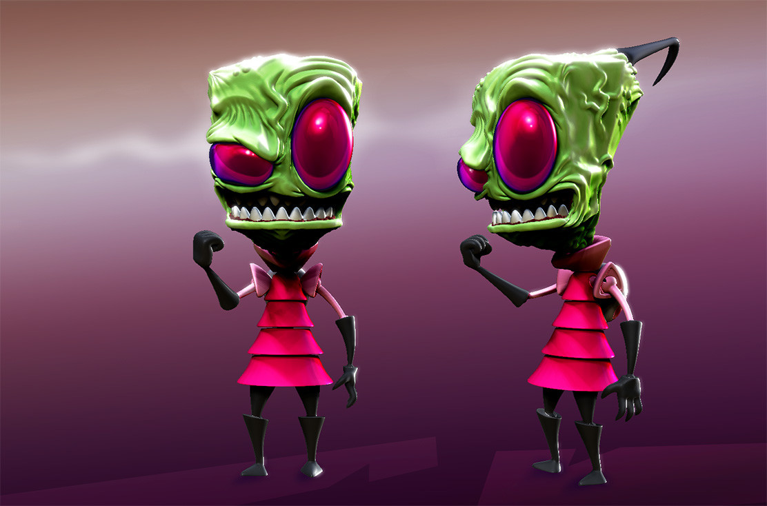 invader zim action figures series 1