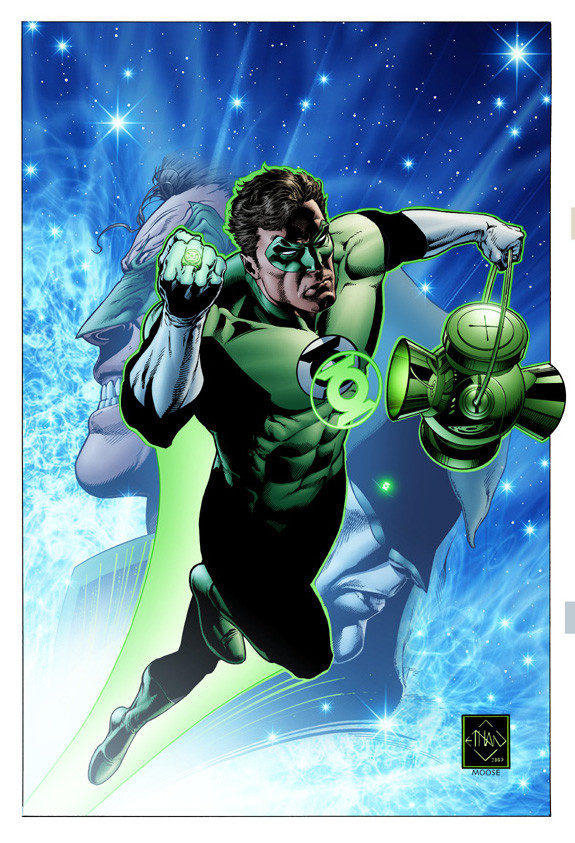 Moose Baumann - GREEN LANTERN COVERS