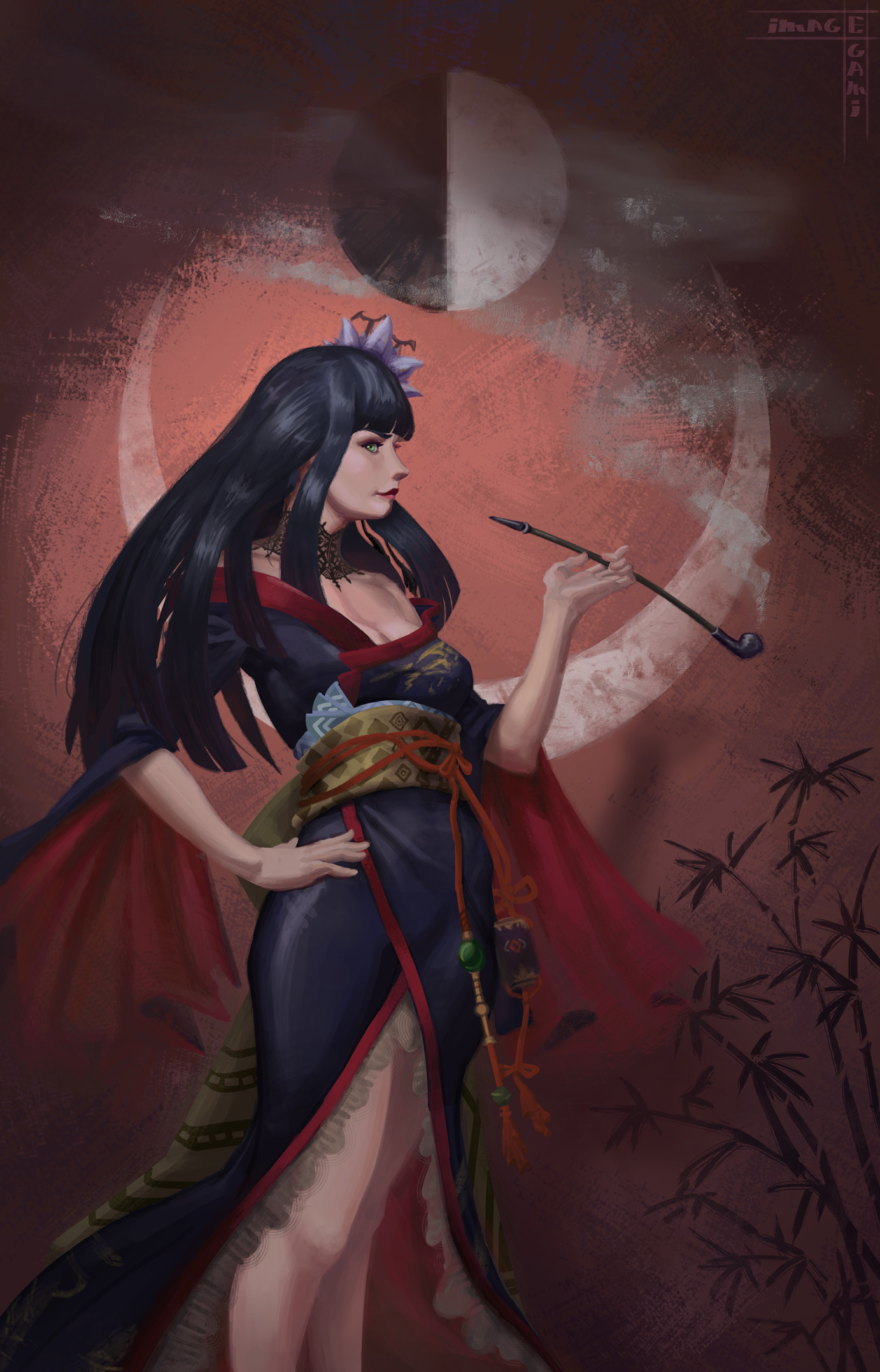 Artstation Under The Moonlight Agitato Art