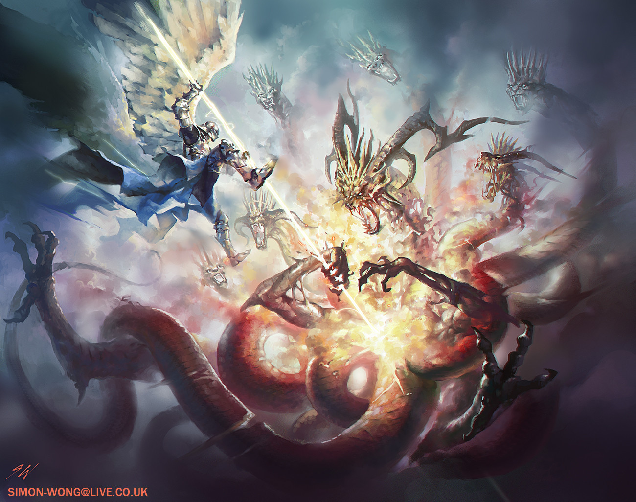 Artstation war in heaven