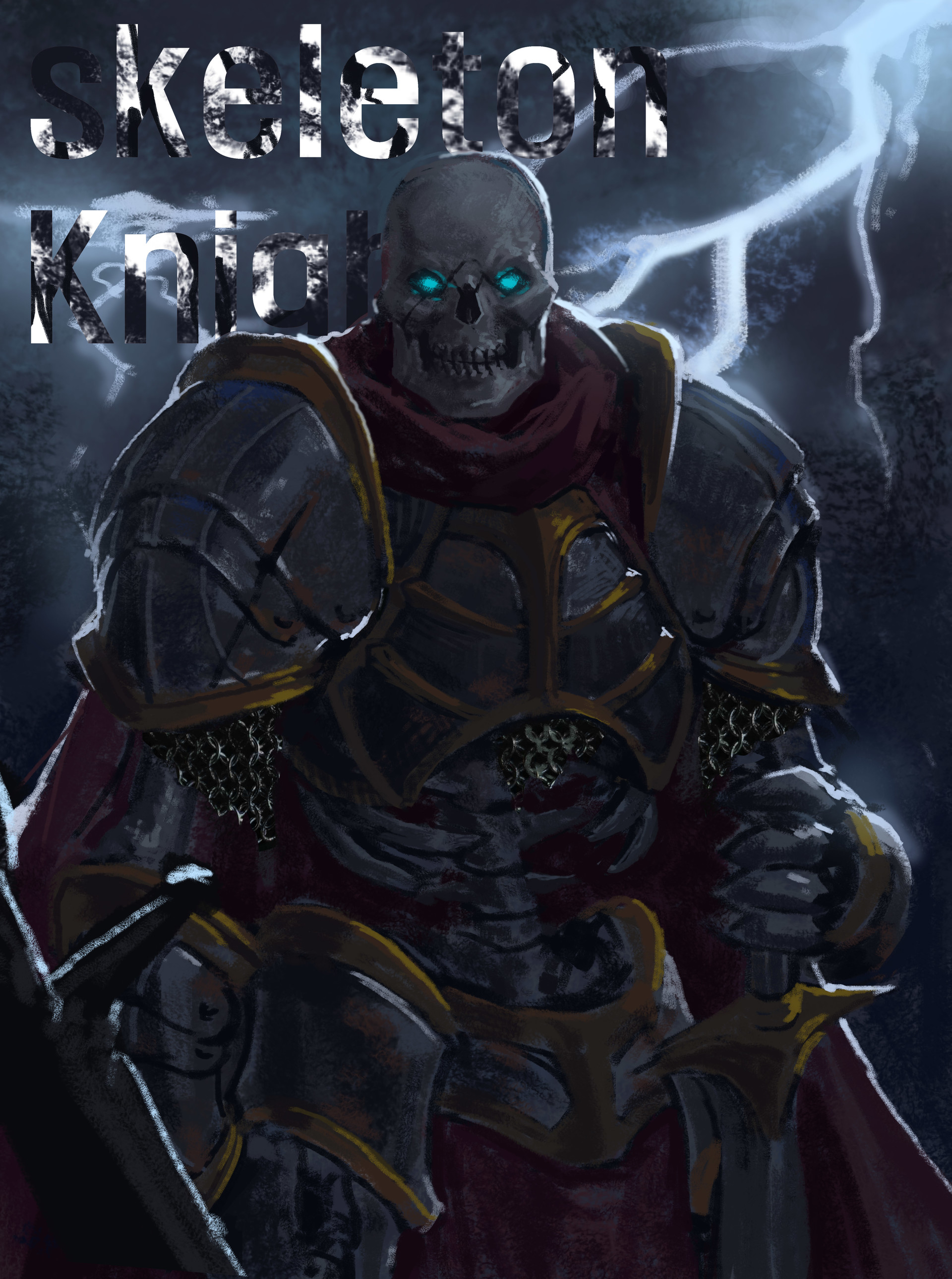 ArtStation - skeleton knight