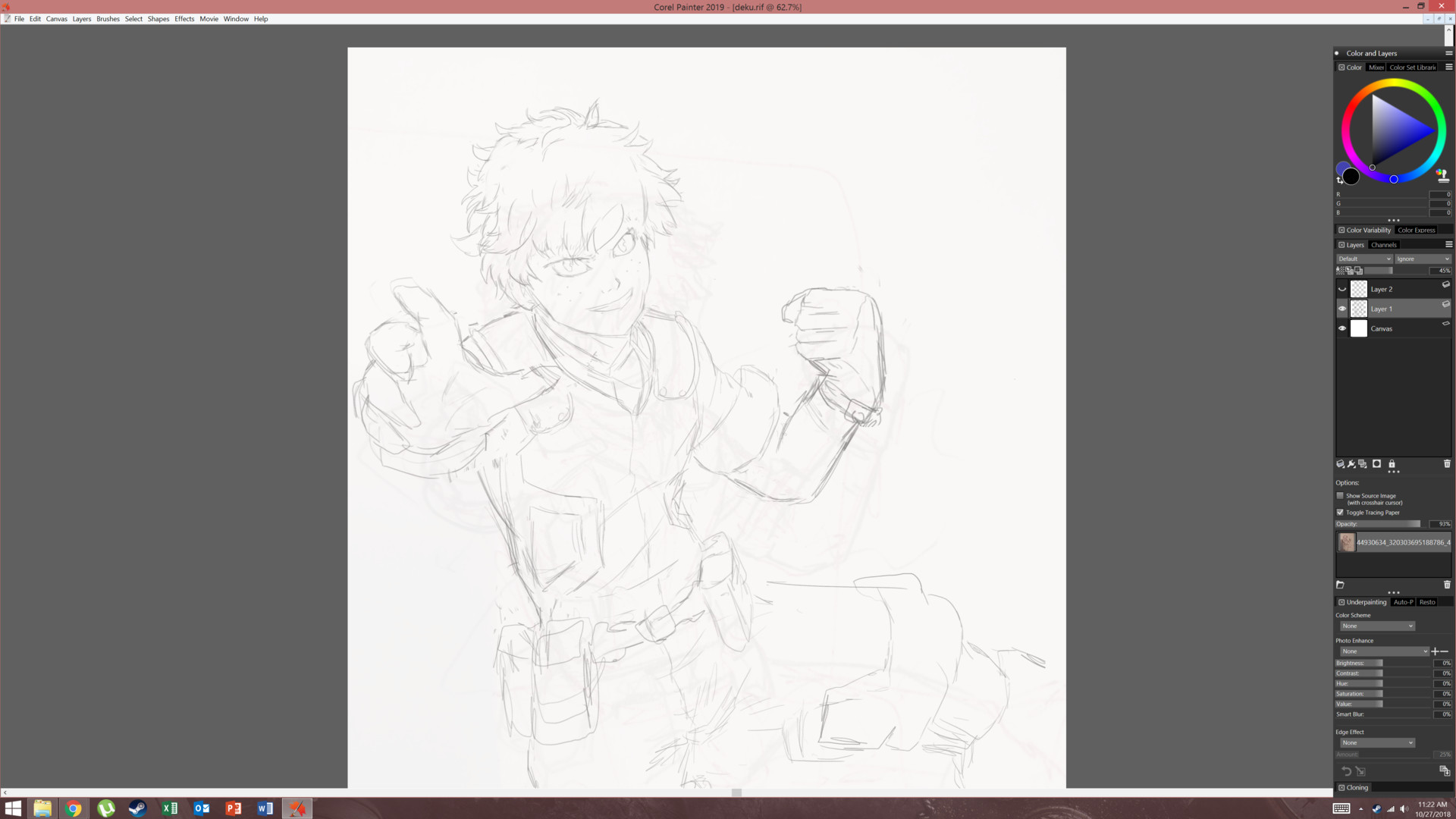 Joseph Medina Deku Izuku Midoriya Full Cowling Shoot Style