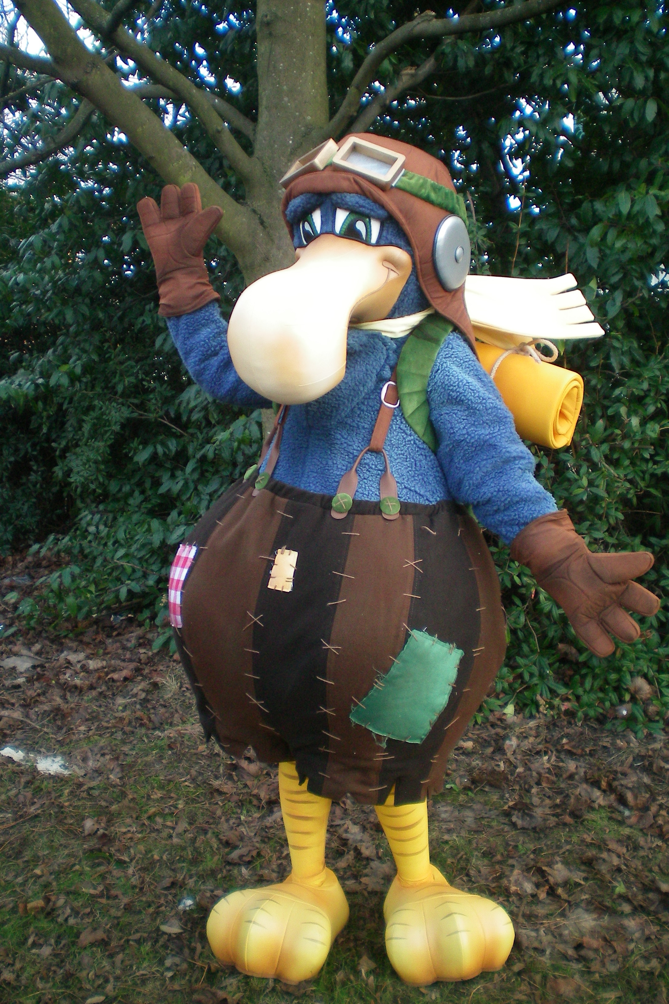Final Mascot Costume made by
www.rainbowproductions.co.uk