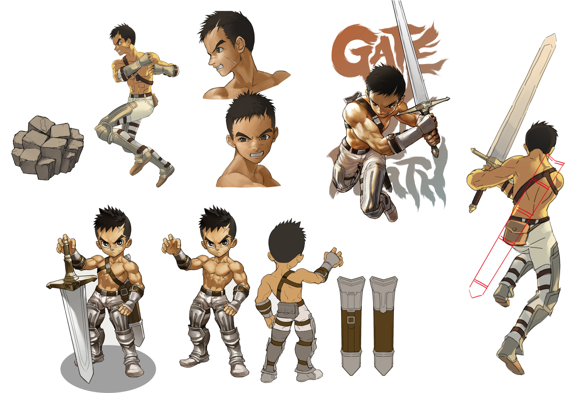 Winnie Lin - Game character model for 3D printing (Resin kit).