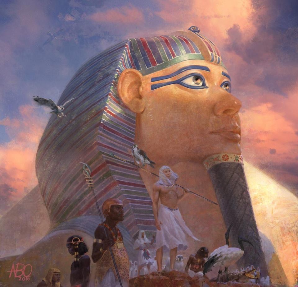 ArtStation Egypt’s great Sphinx